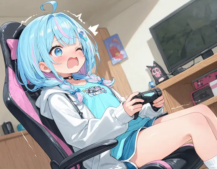 8枚目 ホロライブ(VTuber) 水宮枢(みずみやすう)のエロ画像