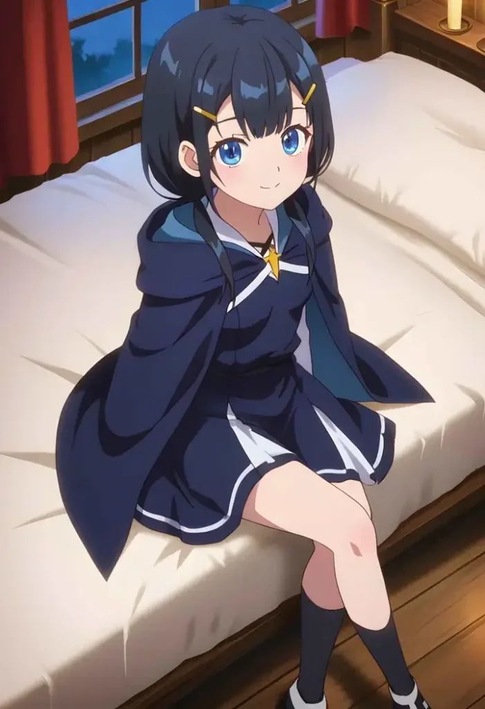 [勇者パーティを追い出された器用貧乏][エロ画像]レイン・ハグウェルの寝室に遊びにきたよ～♪