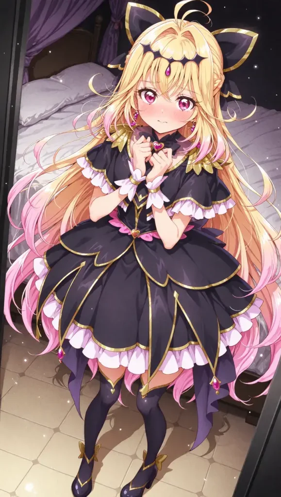 4枚目　名探偵プリキュア　キュアアルカナ・シャドウ(森亜るるか)のエロ画像