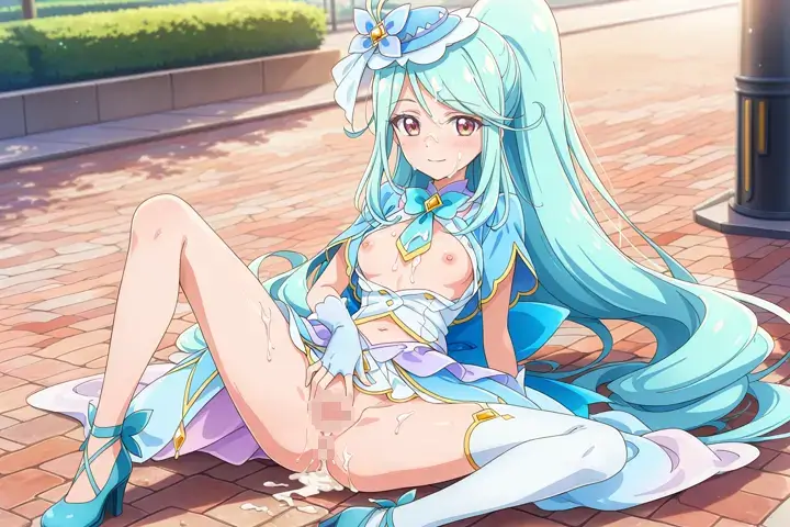 2枚目 名探偵プリキュア キュアエクレールのエロ画像