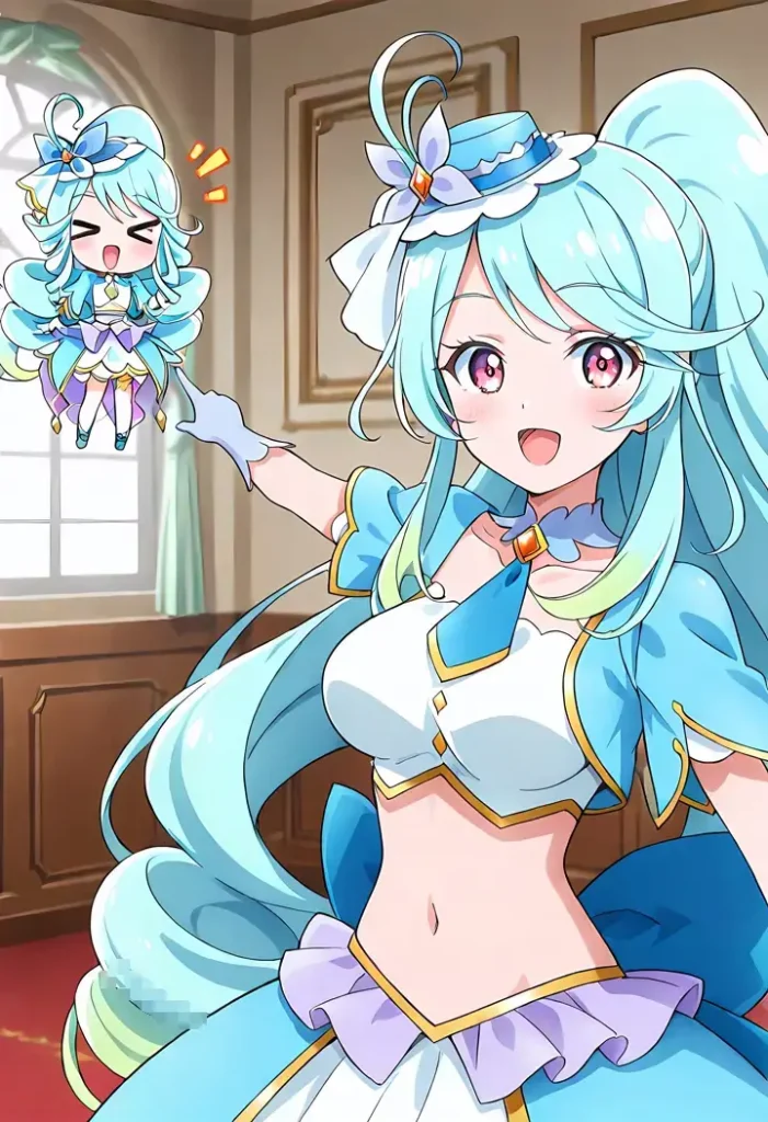 13枚目　名探偵プリキュア　キュアエクレールのエロ画像