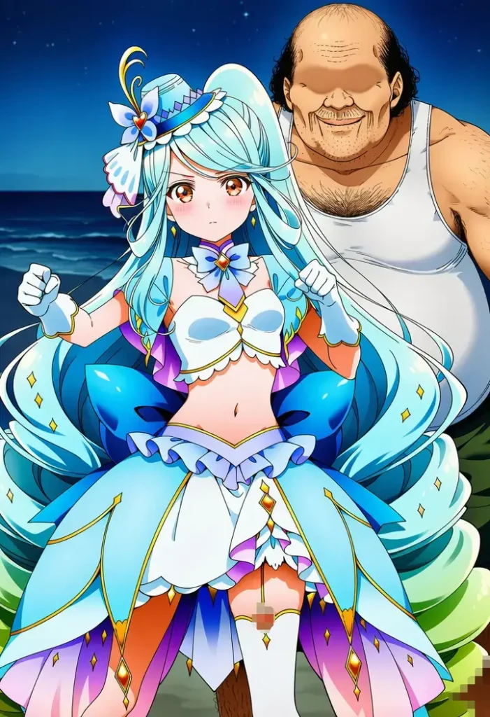 8枚目　名探偵プリキュア　キュアエクレールのエロ画像