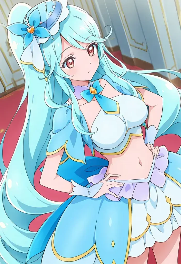 9枚目　名探偵プリキュア　キュアエクレールのエロ画像