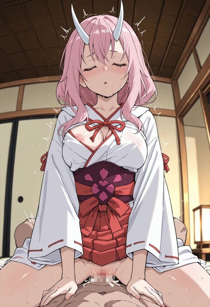 [転スラ][エロ画像]シュナ(朱菜)の子宮に静かにペニスを収めたよ～♪