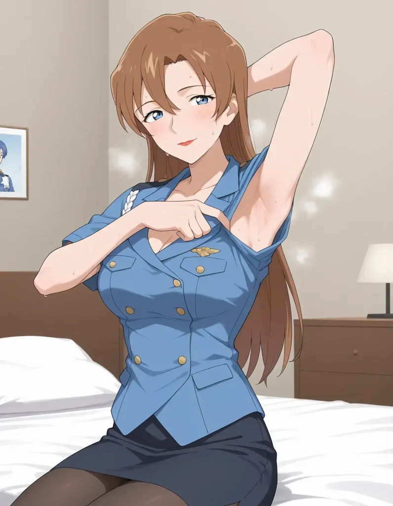 10枚目 名探偵コナン  萩原千速(はぎわらちはや)のエロ画像