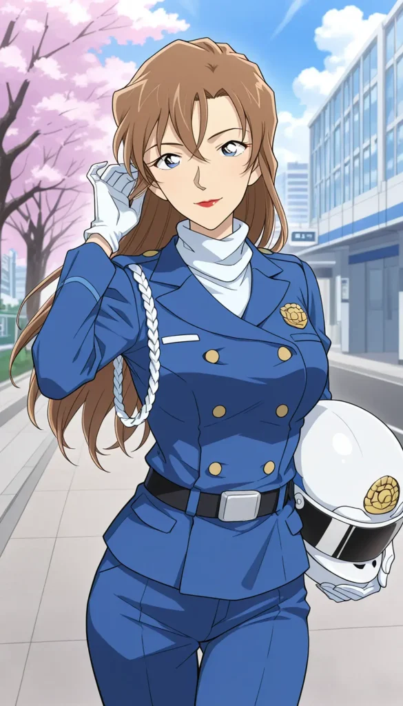 5枚目 名探偵コナン  萩原千速(はぎわらちはや)のエロ画像