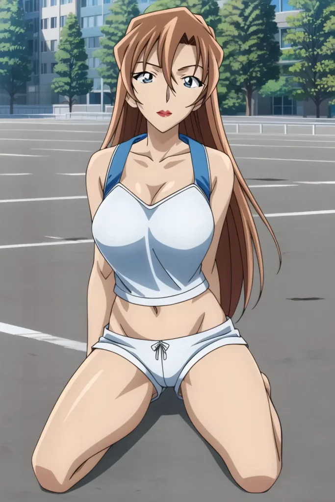 9枚目 名探偵コナン  萩原千速(はぎわらちはや)のエロ画像